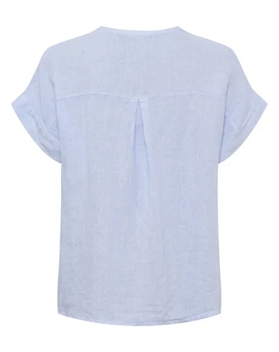 Marta du Chateau - MDCBellissima Bluse - Cielo